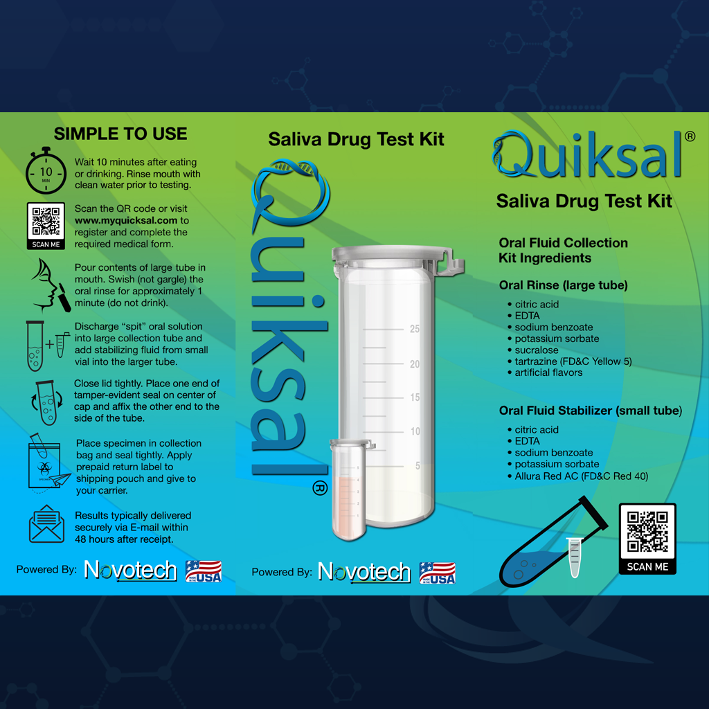 Quiksal Saliva Drug Test Kit