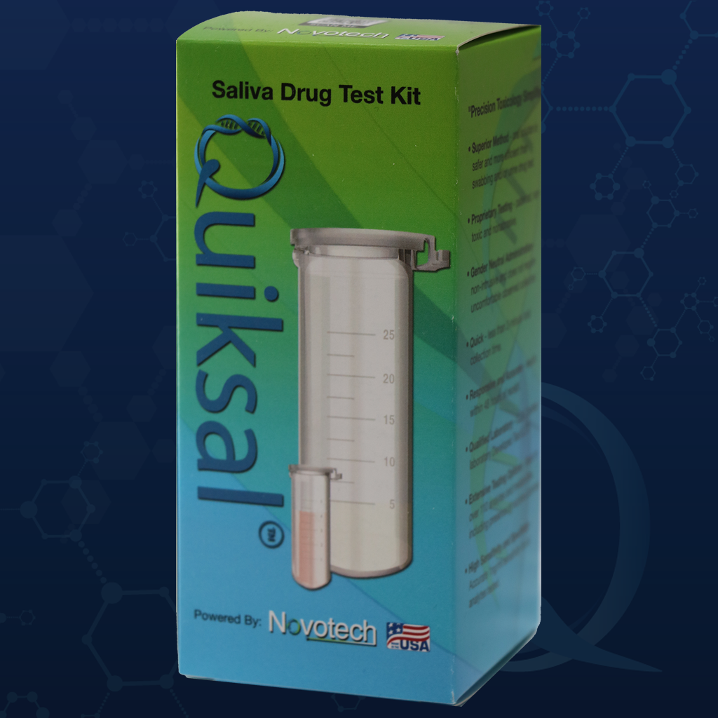 Quiksal Single Use Saliva Drug Test Kit - 110 Panel Test